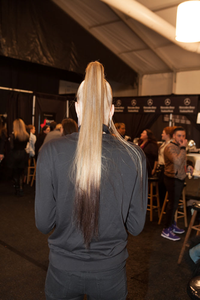 FASHION WEEK HOW-TO: NIOXIN Ponytails for Meskita