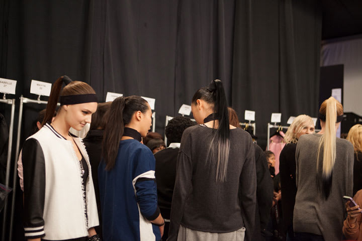 FASHION WEEK HOW-TO: NIOXIN Ponytails for Meskita