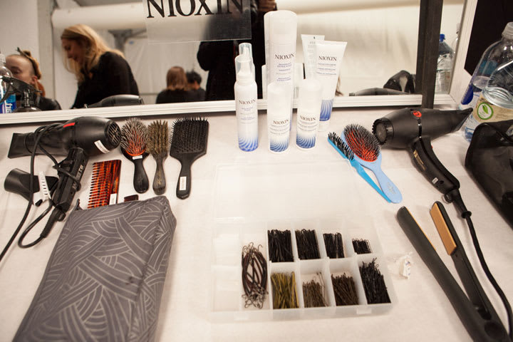 FASHION WEEK HOW-TO: NIOXIN Ponytails for Meskita