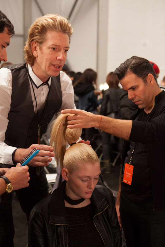 FASHION WEEK HOW-TO: NIOXIN Ponytails for Meskita