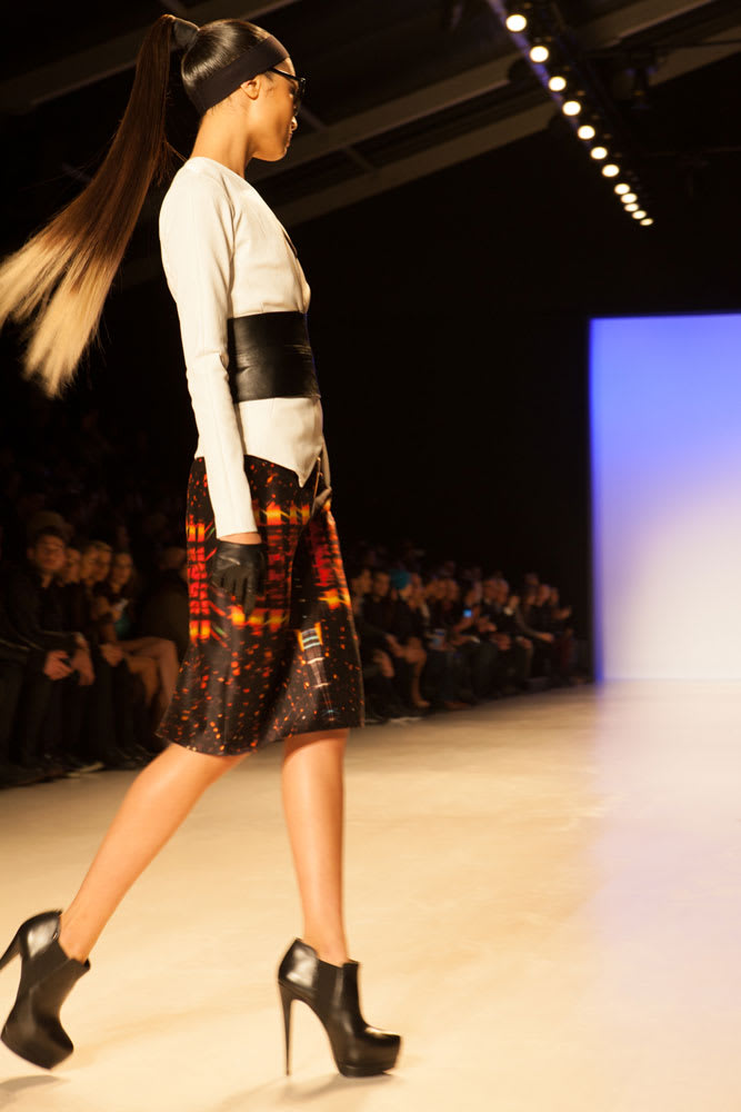 FASHION WEEK HOW-TO: NIOXIN Ponytails for Meskita