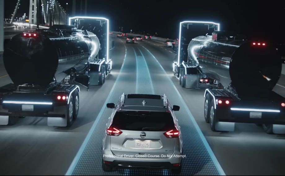 Nissan’s ProPilot Breezes Past Past Two Tankers