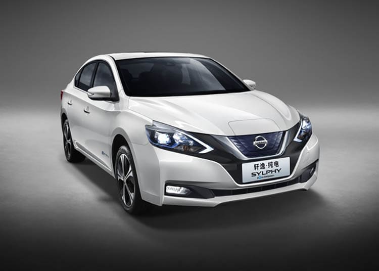 Nissan's Offers Sylphy Zero Emission Sedan in China