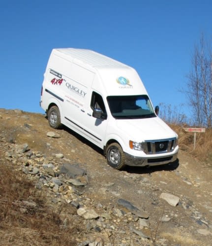 Quigley Transforms Nissan NV into 4X4