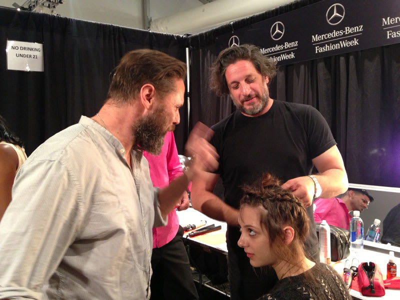FASHION WEEK: Beauty at Nicole Miller
