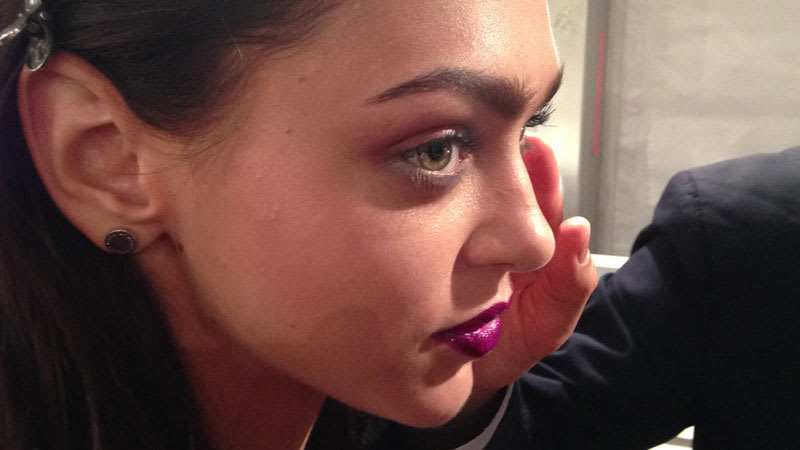 FASHION WEEK: Beauty at Nicole Miller