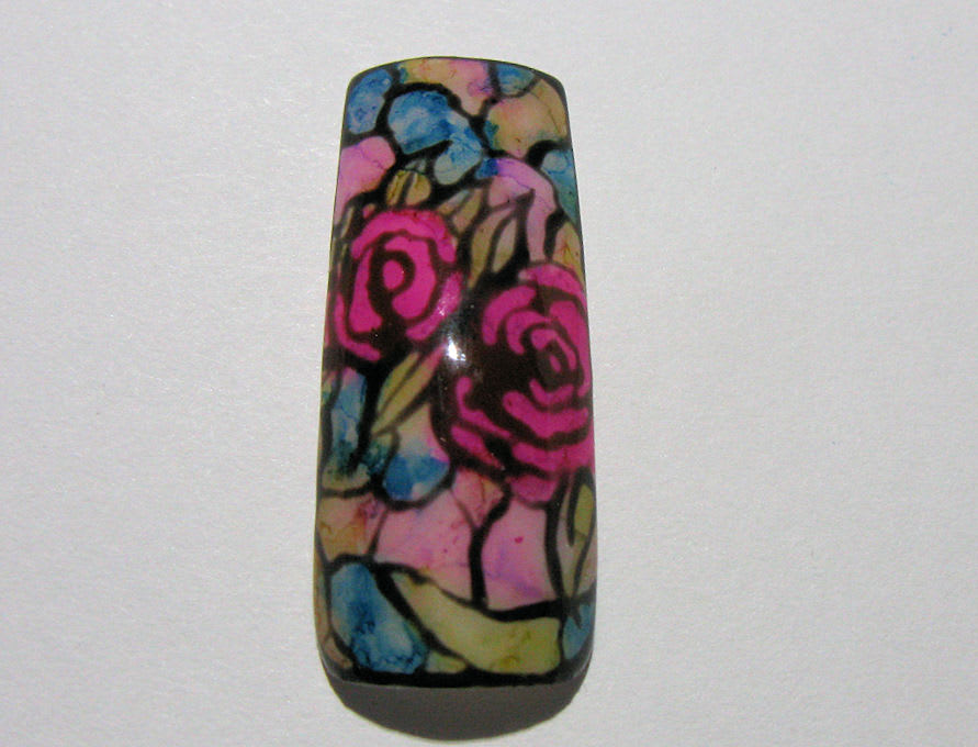 Stained Glass Nail Art