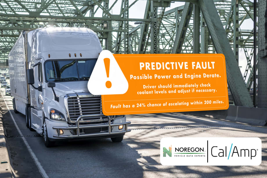 CalAmp, Noregon Partnership Delivers Remote Diagnostics, Predictive Maintenance