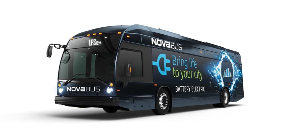 Nova Bus Showcases New Electric Bus