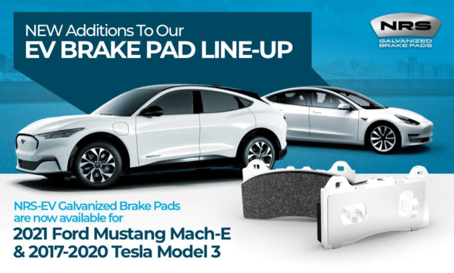 NRS Brakes Re-engineers Galvanized Brake Pads for Two Leading EV Models