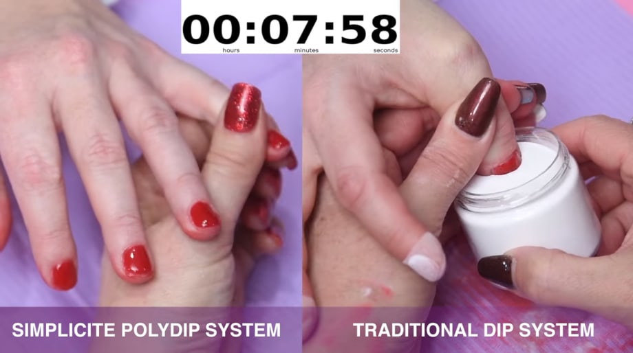 NSI Simplicité PolyDip vs. Traditional Dip