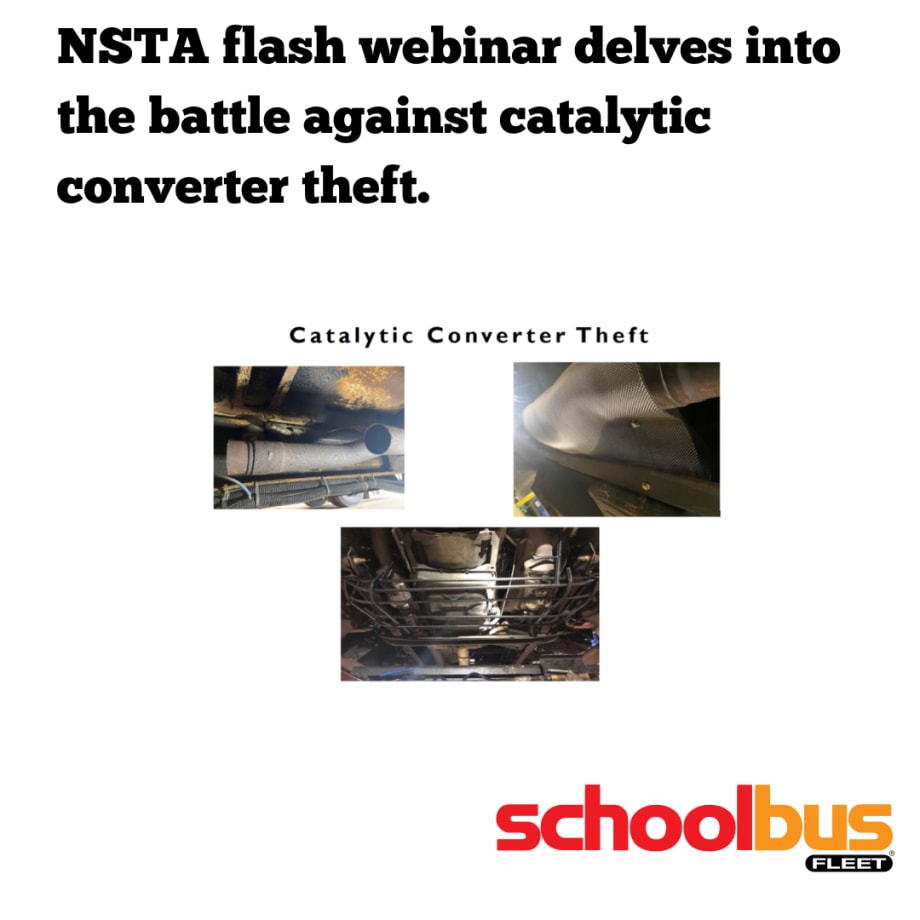 Defending School Bus Fleets Against Catalytic Converter Theft
