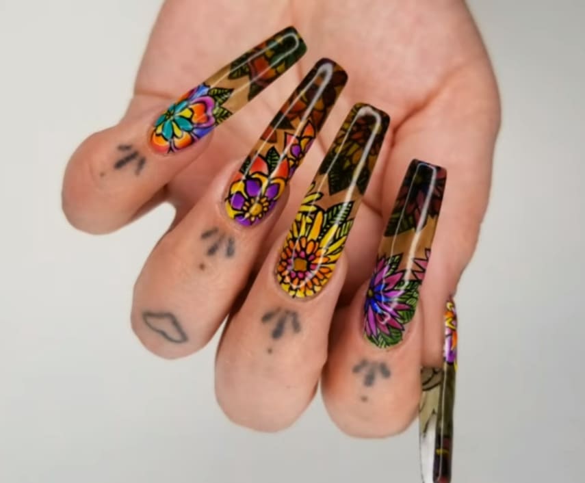 NTNA S. 6 Challenge 3: Seeing Colors Nail Art (Emily)