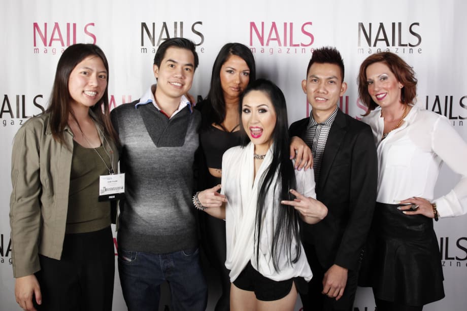 NAILS Next Top Nail Artist Photobooth