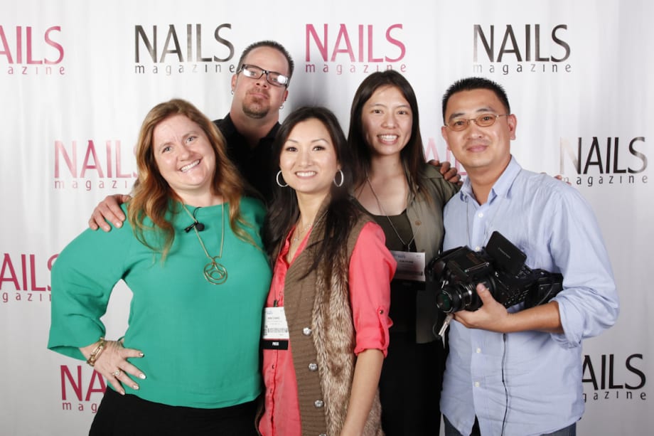 NAILS Next Top Nail Artist Photobooth