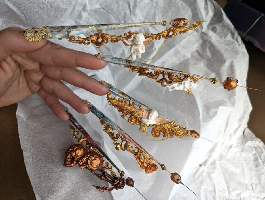 NTNA Challenge 4: Embellishments—Go Big or Go Home