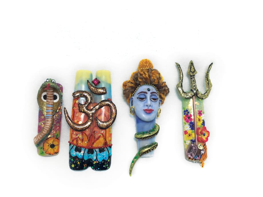 NTNA S.4 Ch.6: Shiva Nail Art (Cate)