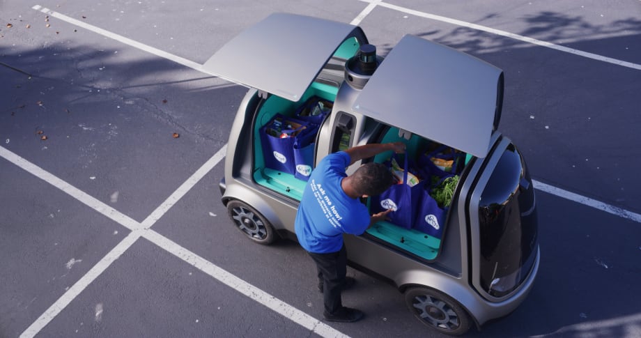 Nuro AVs to Deliver Kroger Groceries in Houston