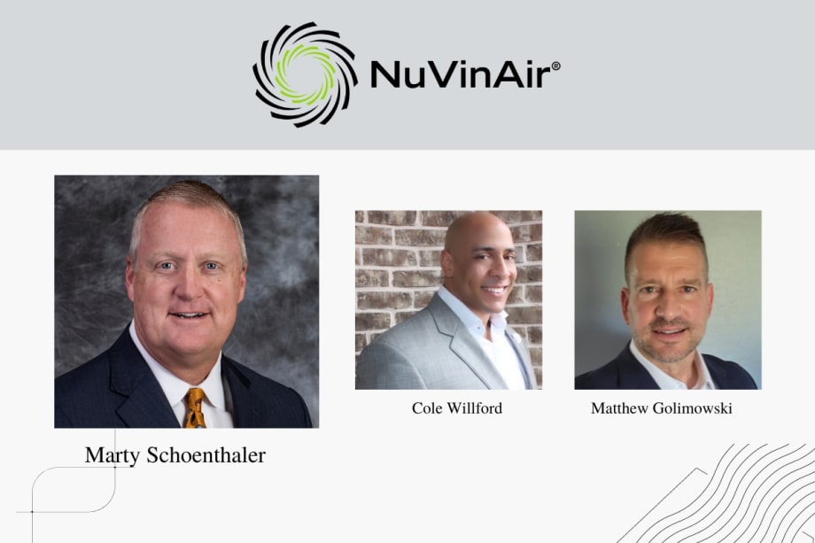 NuVinAir Promotes Marty Schoenthaler to President