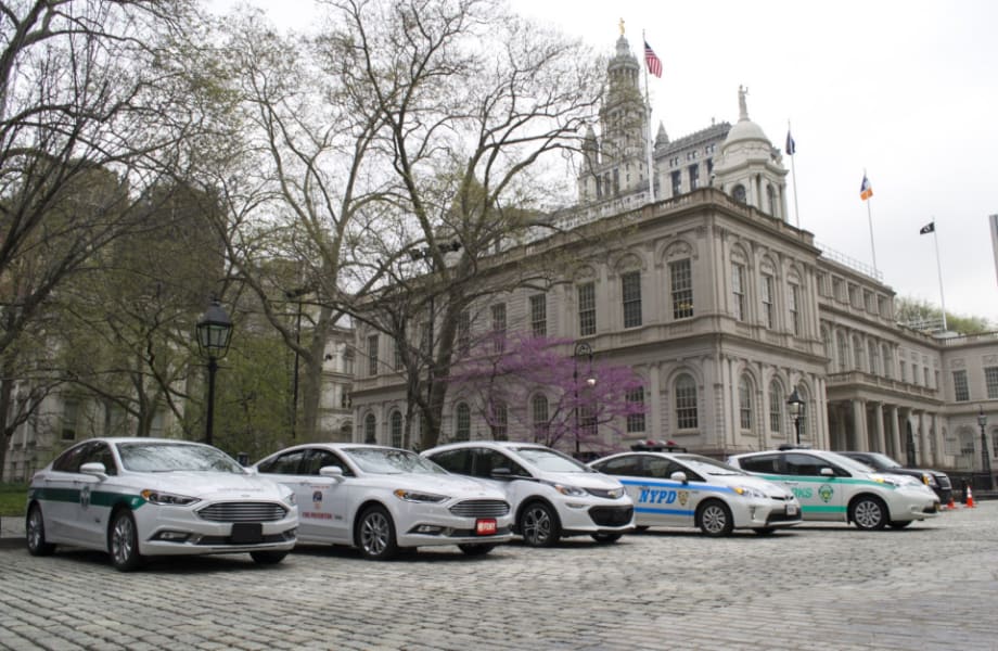 NYC Fleet Hits 1,000 EVs Ahead of Schedule