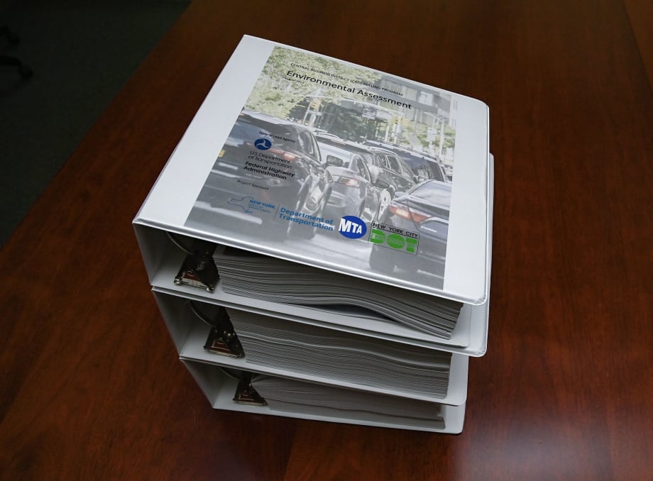 Environmental Assessment Details Effects of Proposed Congestion Pricing Program in New York