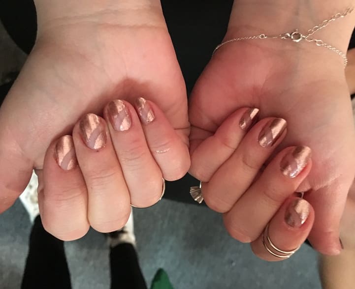 NYFW A/W 2016: Negative Space Nail Art by Miss Pop, China Glaze for Alice + Olivia