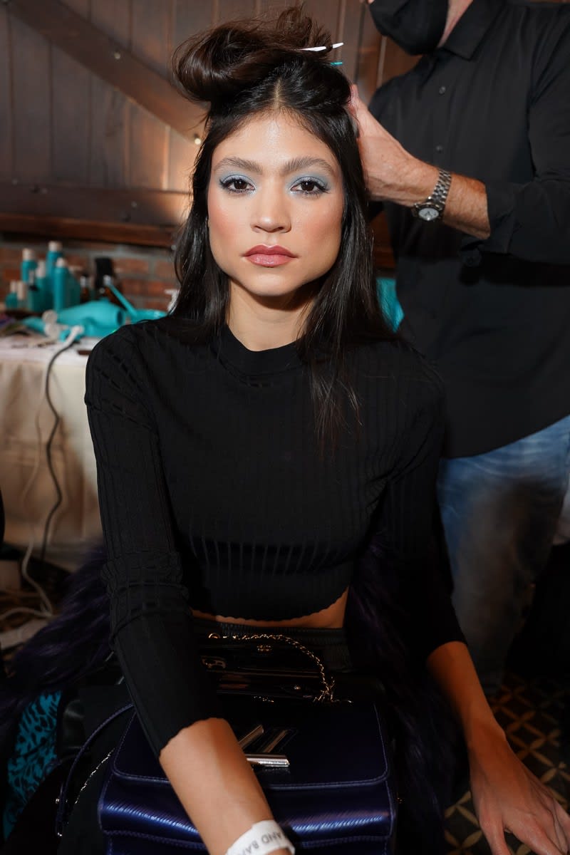 How-to for Moroccanoil's Look at NYFW