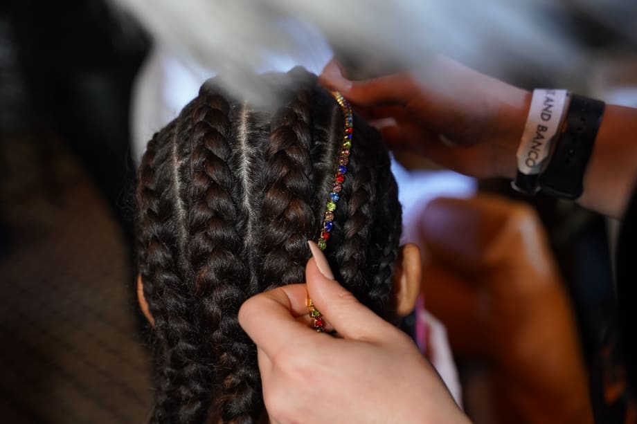 How-to for Moroccanoil's Look at NYFW