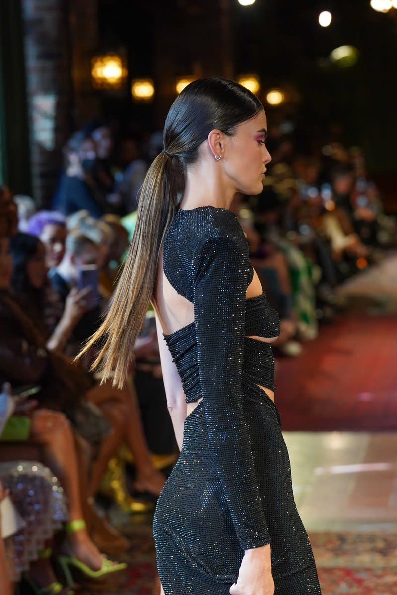 How-to for Moroccanoil's Look at NYFW
