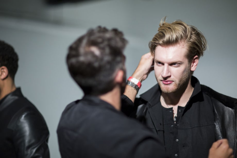 NYFW Men's How-To: Oribe for Robert James