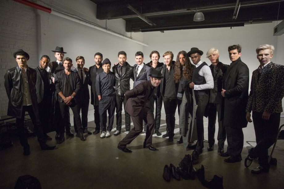 NYFW Men's How-To: Oribe for Robert James