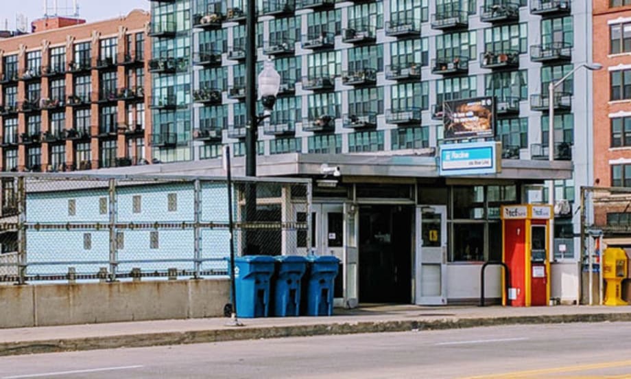 CTA's Racine Blue Line Station.