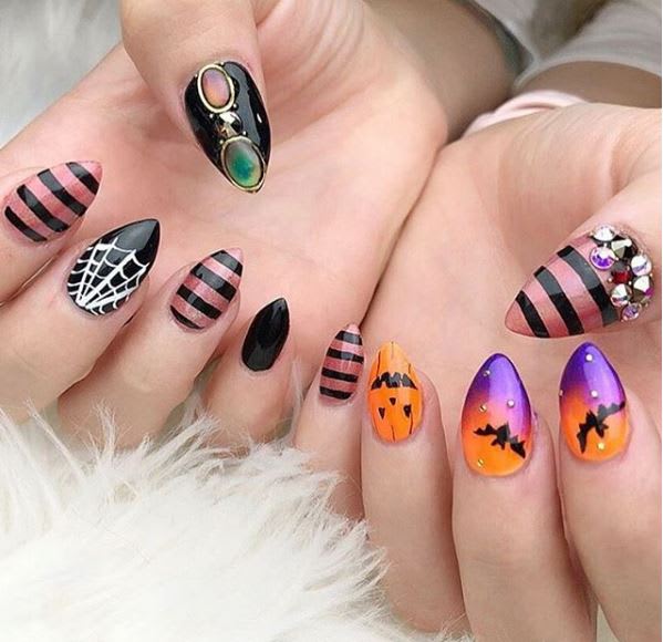 We're Dying Over these 20 Halloween Nail Designs