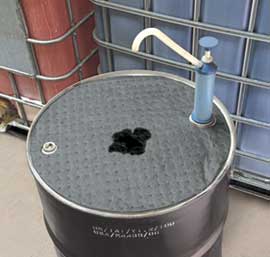 Oil Eater Introduces 55-Gallon Drum Top Pad