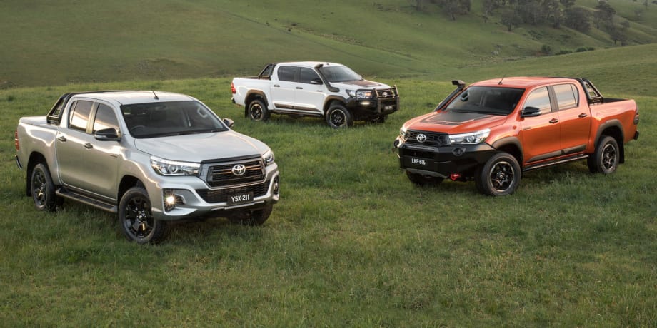 Toyota Unveils Three HiLux Variants for Australia