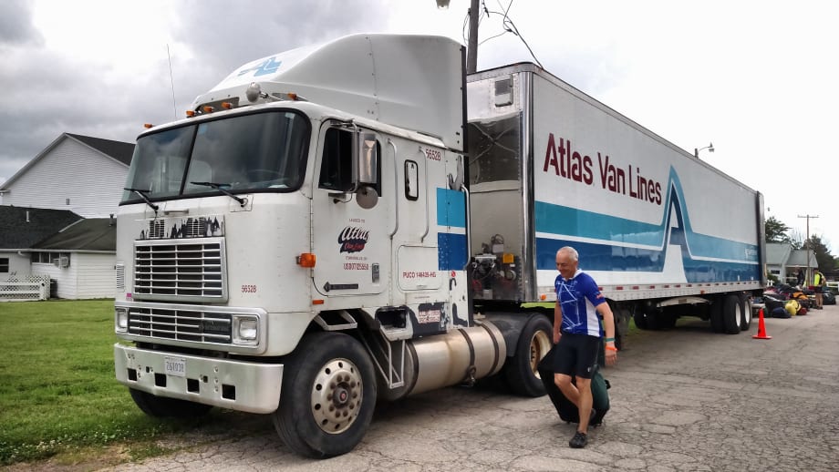 Why Would Semis Be Part of a Bicycle ‘Adventure’? 