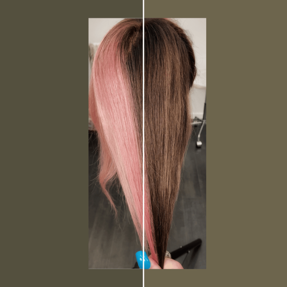 Corrective Color: Warm Raspberry to Cool Brown