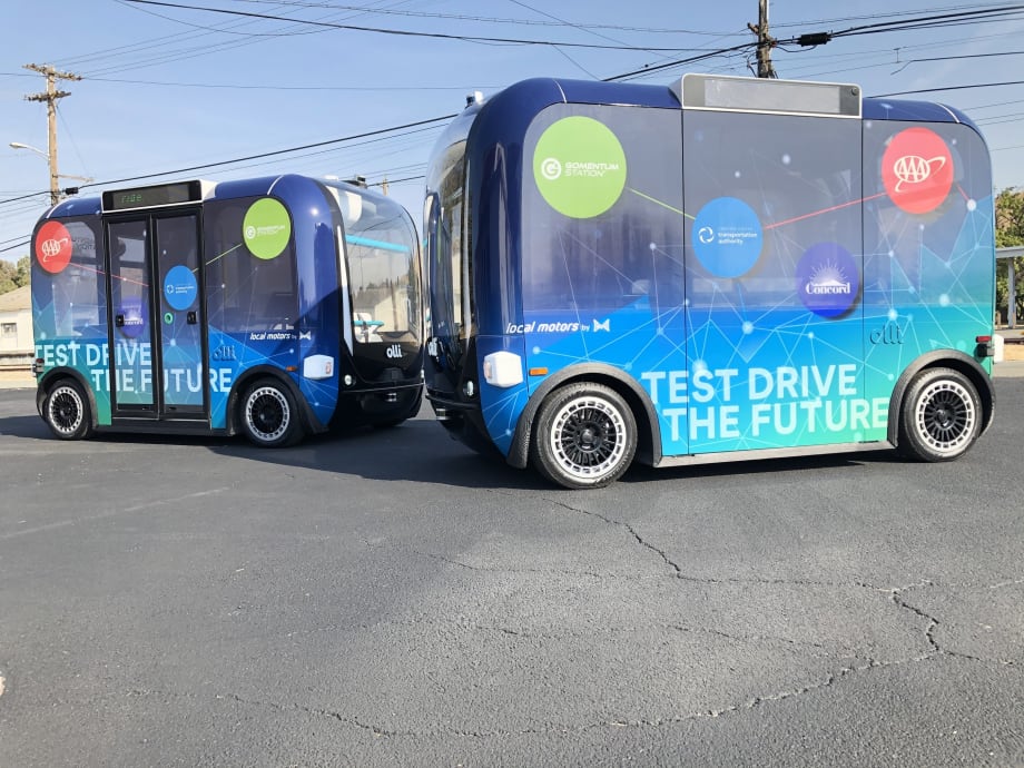 Self-Driving Shuttle Undergoes Testing Scenarios