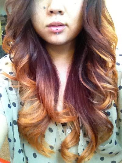 Flaming Red Ombre: The How To