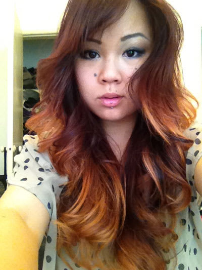 Flaming Red Ombre: The How To