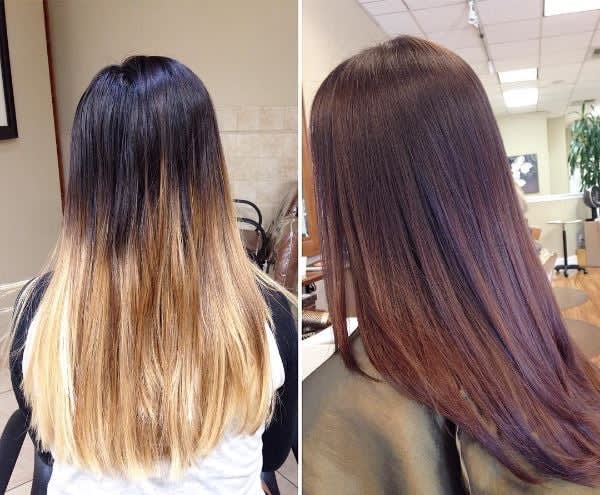 Haircolor Formula: Old Ombré Transformed