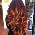 Flaming Red Ombre: The How To