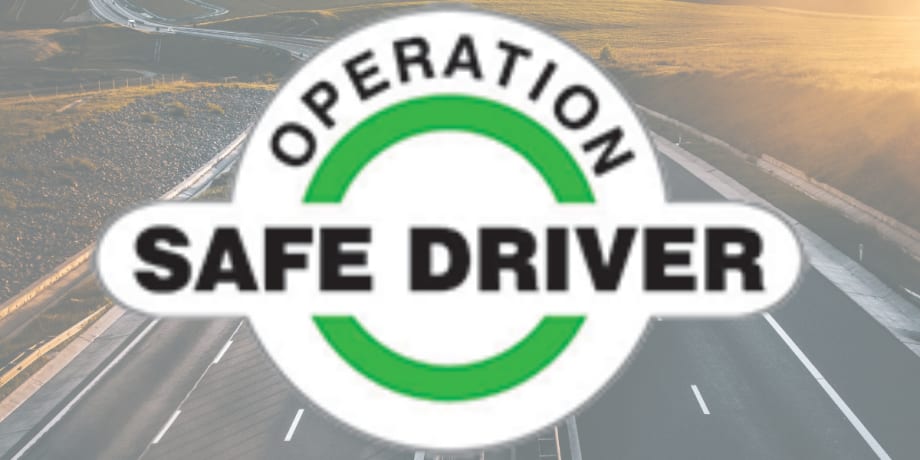 Speeding Drivers, Unsafe Motor Carriers Targeted in Operation Safe Driver