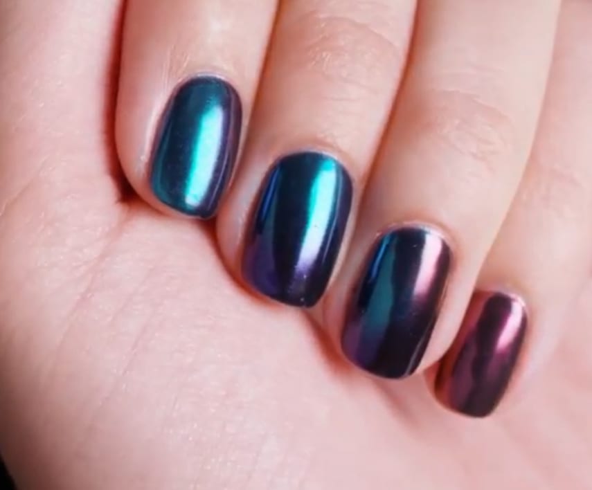 OPI Metamorphic Metal Chrome Nails