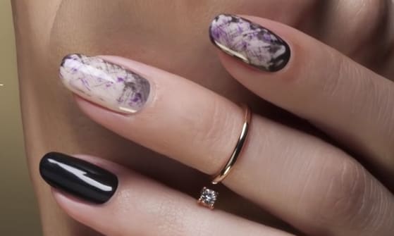 Carnival Abstract Nails Using OPI GelColor