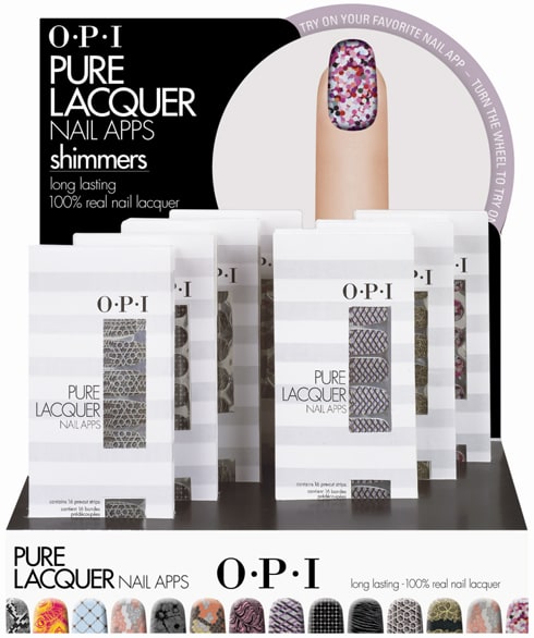 OPI's NEW Pre-Cut Nail Strip Designs