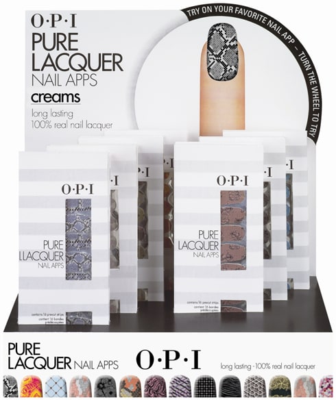 OPI's NEW Pre-Cut Nail Strip Designs