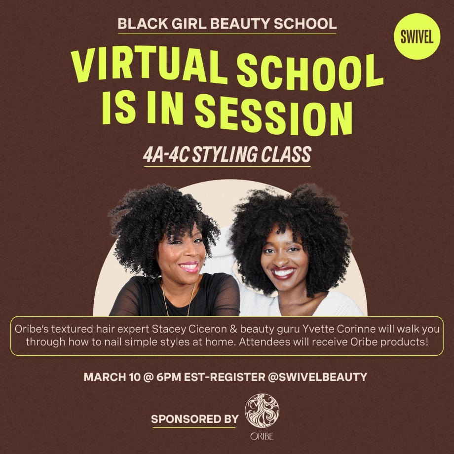 Join Oribe's Virtual 4A-4C Textured Hair Styling Class
