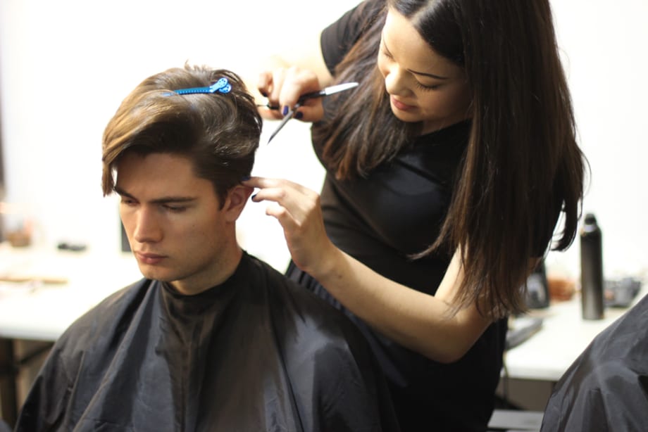 NYFW How-To: Kien Hoang for Oribe at David Hart