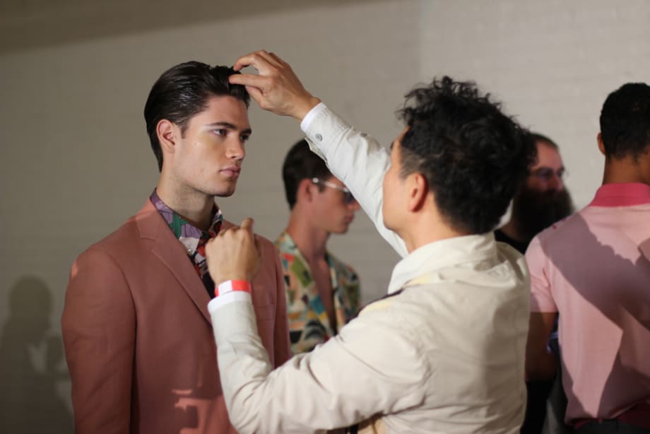 NYFW How-To: Kien Hoang for Oribe at David Hart